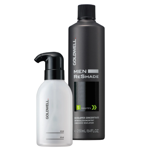 Лосьон-концентрат+ аппликатор 250 мл. Goldwell Men ReShade Developer Concentrate